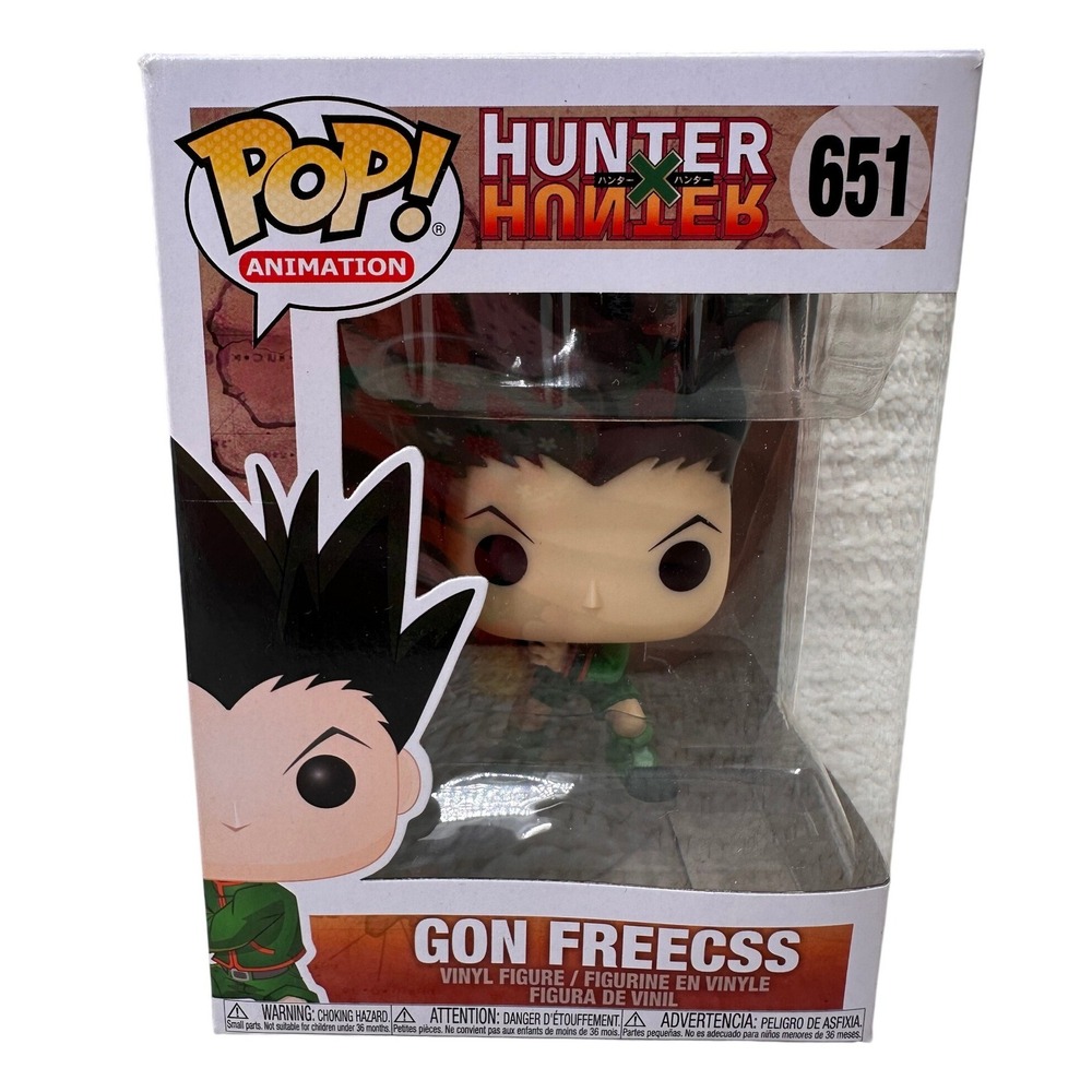 Funko Pop Hunter x Hunter Gon Freecss 651 Vinyl Figure Anime Toy Collectible New